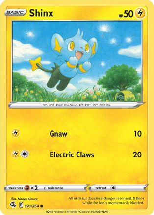 Shinx (091/264) [SWSH08 Fusion Strike] - Common