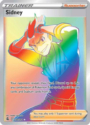 Sidney (Secret) (279/264) [SWSH08 Fusion Strike] Holofoil - Secret Rare