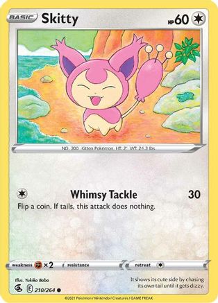 Skitty (210/264) [SWSH08 Fusion Strike] - Common