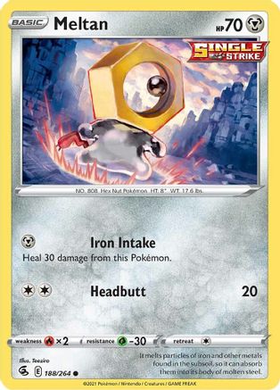 Meltan (188/264) [SWSH08 Fusion Strike] - Common