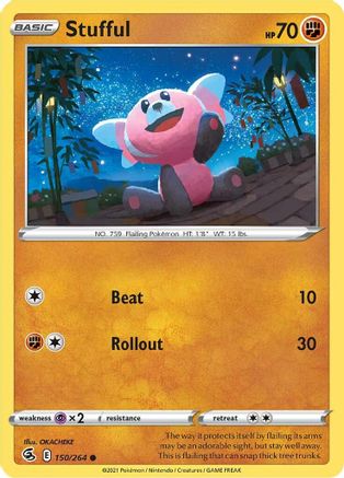 Stufful (150/264) [SWSH08 Fusion Strike] - Common