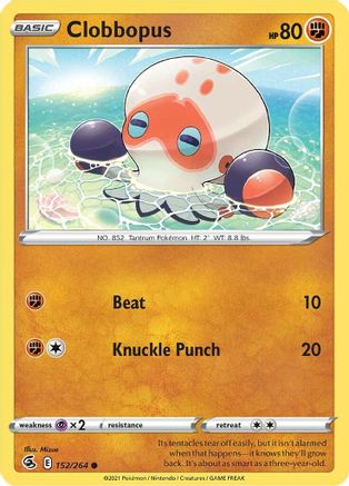 Clobbopus (152/264) [SWSH08 Fusion Strike] - Common
