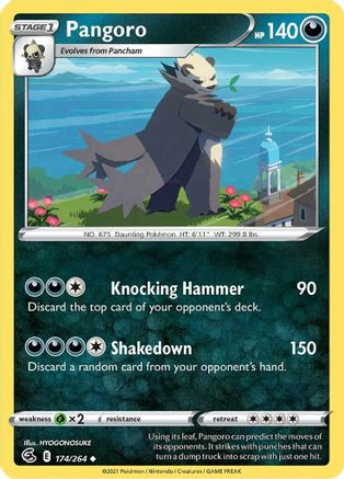 Pangoro (174/264) [SWSH08 Fusion Strike] - Uncommon