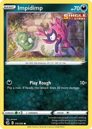 Impidimp (176/264) [SWSH08 Fusion Strike] - Common