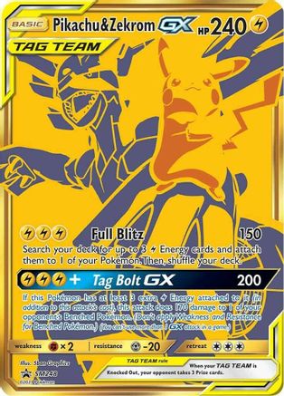 Pikachu & Zekrom GX (SM248/248) [SM Promos] Holofoil - Promo