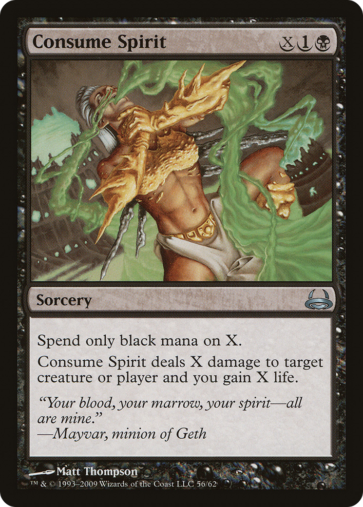 Consume Spirit (DDC-056) [Duel Decks: Divine vs. Demonic]