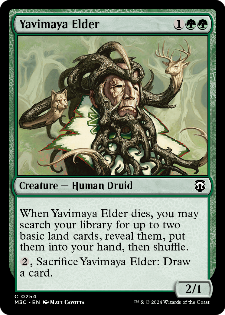 Yavimaya Elder (M3C-254) [Modern Horizons 3 Commander]
