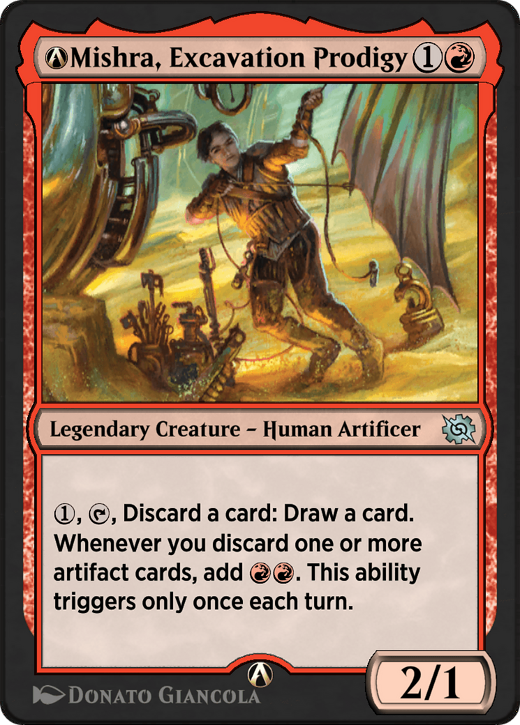 A-Mishra, Excavation Prodigy (BRO-A-140) [The Brothers' War]