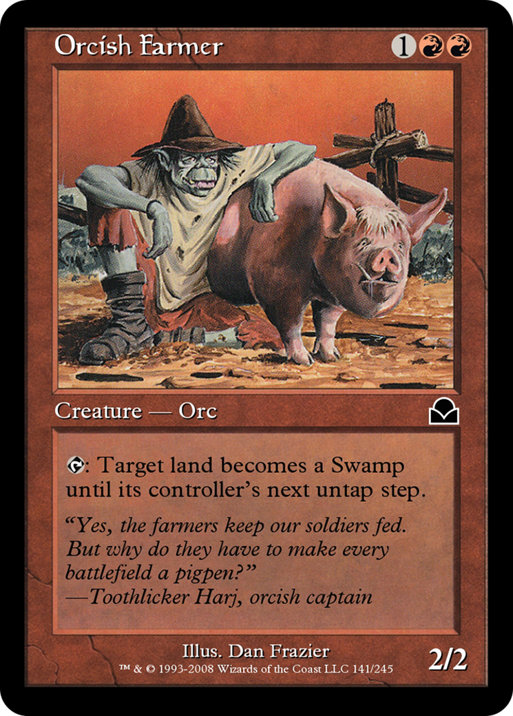 Orcish Farmer (ME2-141) [Masters Edition II]