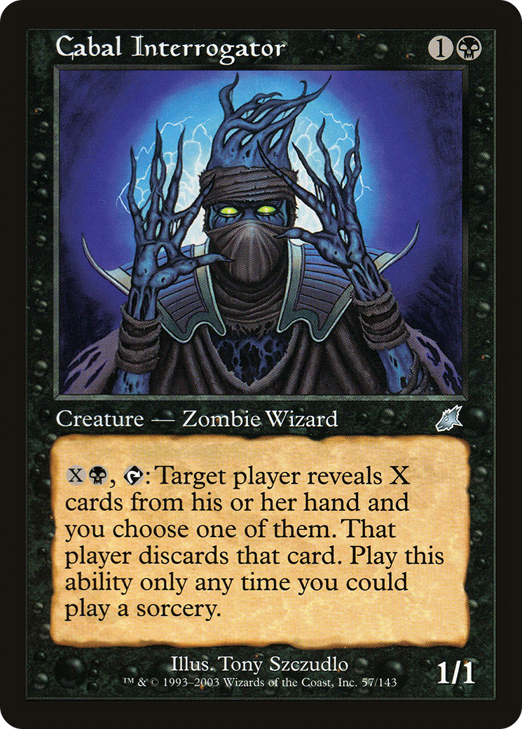 Cabal Interrogator (SCG-057) [Scourge]