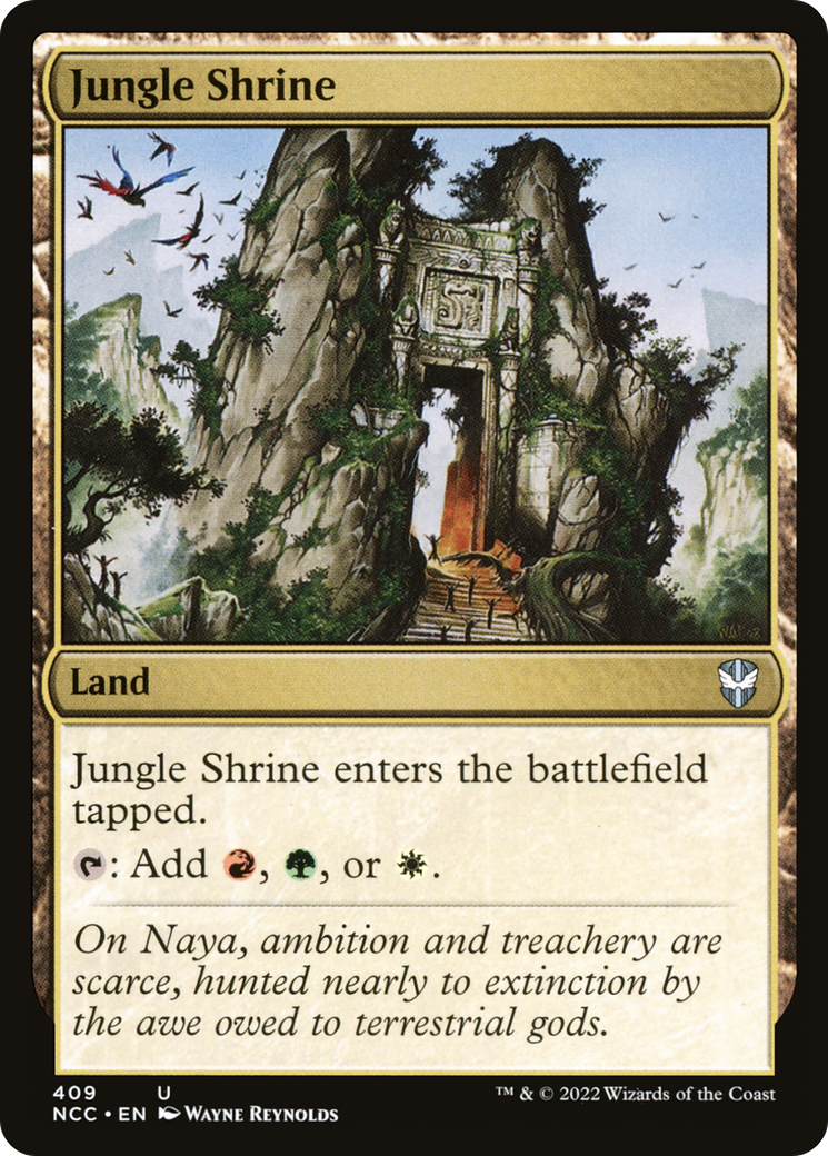 Jungle Shrine (NCC-409) [New Capenna Commander]