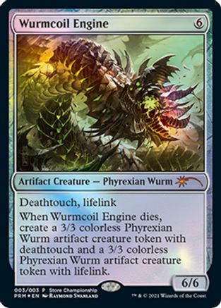 Wurmcoil Engine (GAME-003) [Game Day & Store Championship Promos] Foil