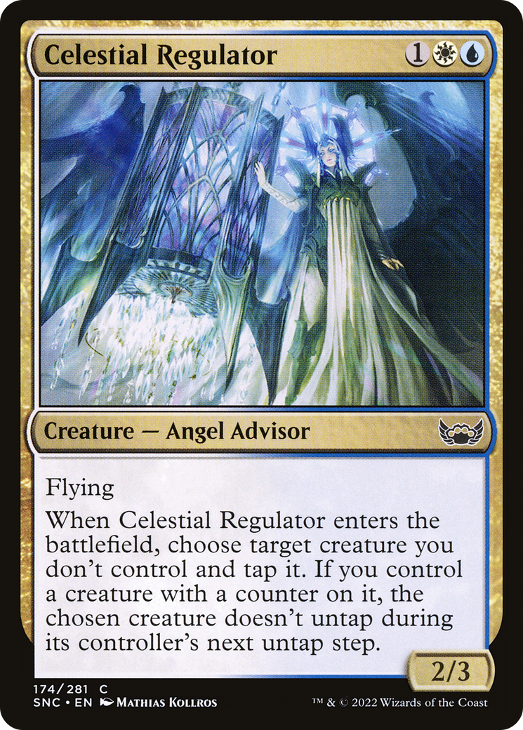 Celestial Regulator (SNC-174) [Streets of New Capenna] Foil