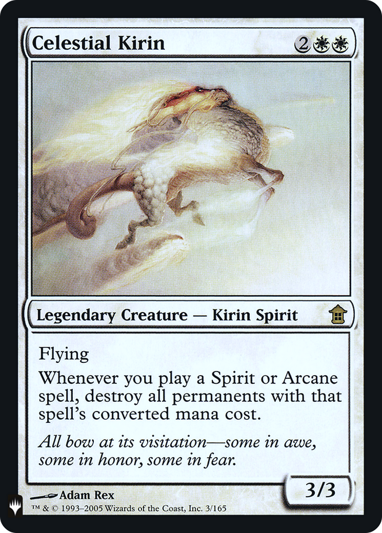 Celestial Kirin (LIST-SOK-3) [The List] Foil