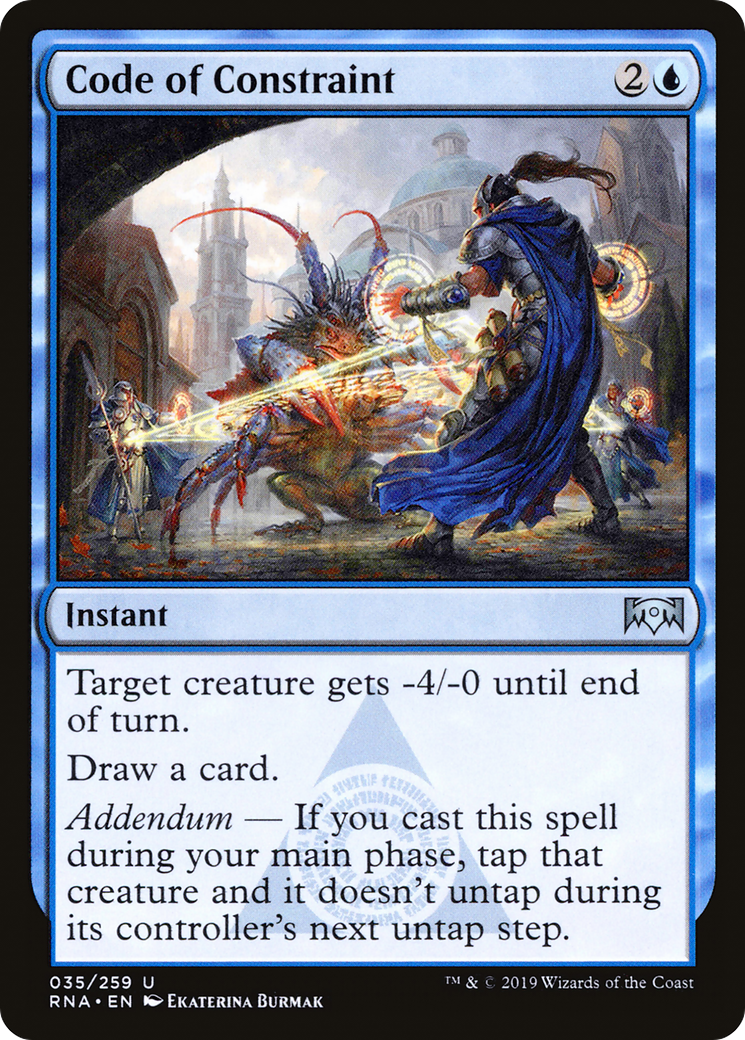 Code of Constraint (RNA-035) [Ravnica Allegiance]
