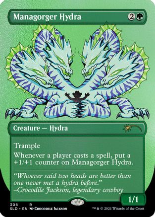 Managorger Hydra (Foil Etched) (SLD-306) [Secret Lair Drop Series] Foil