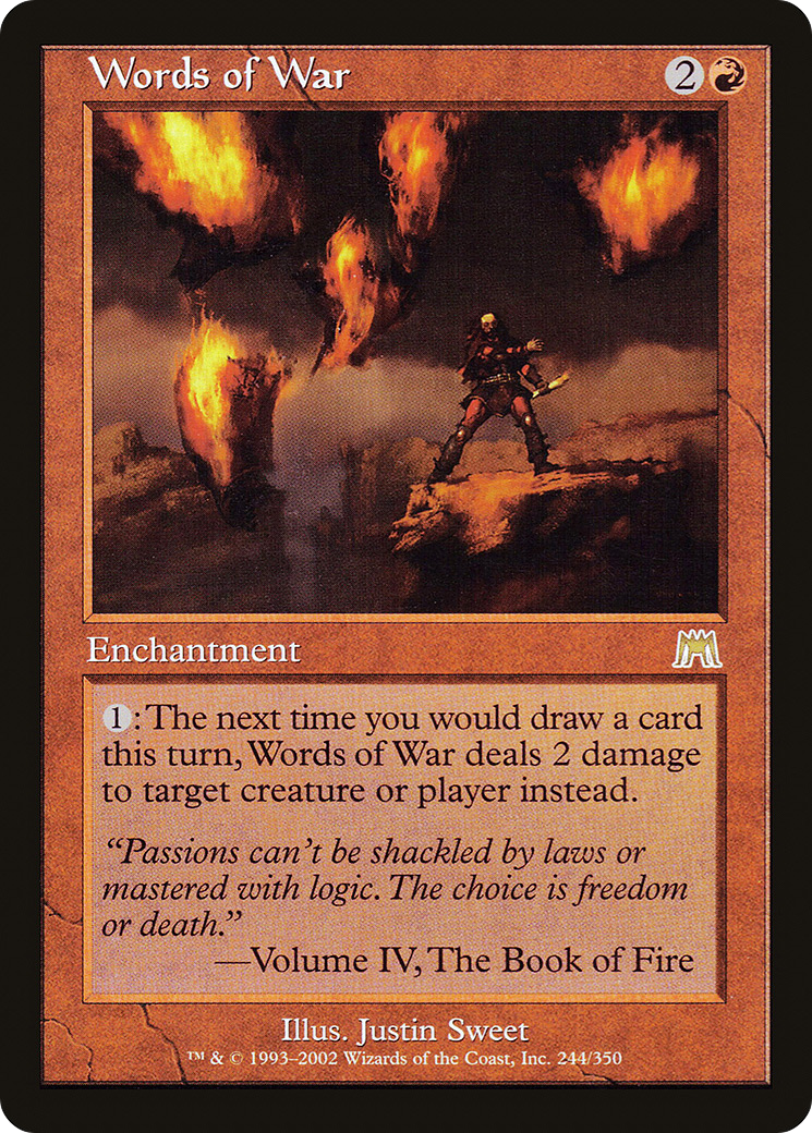 Words of War (ONS-244) [Onslaught]