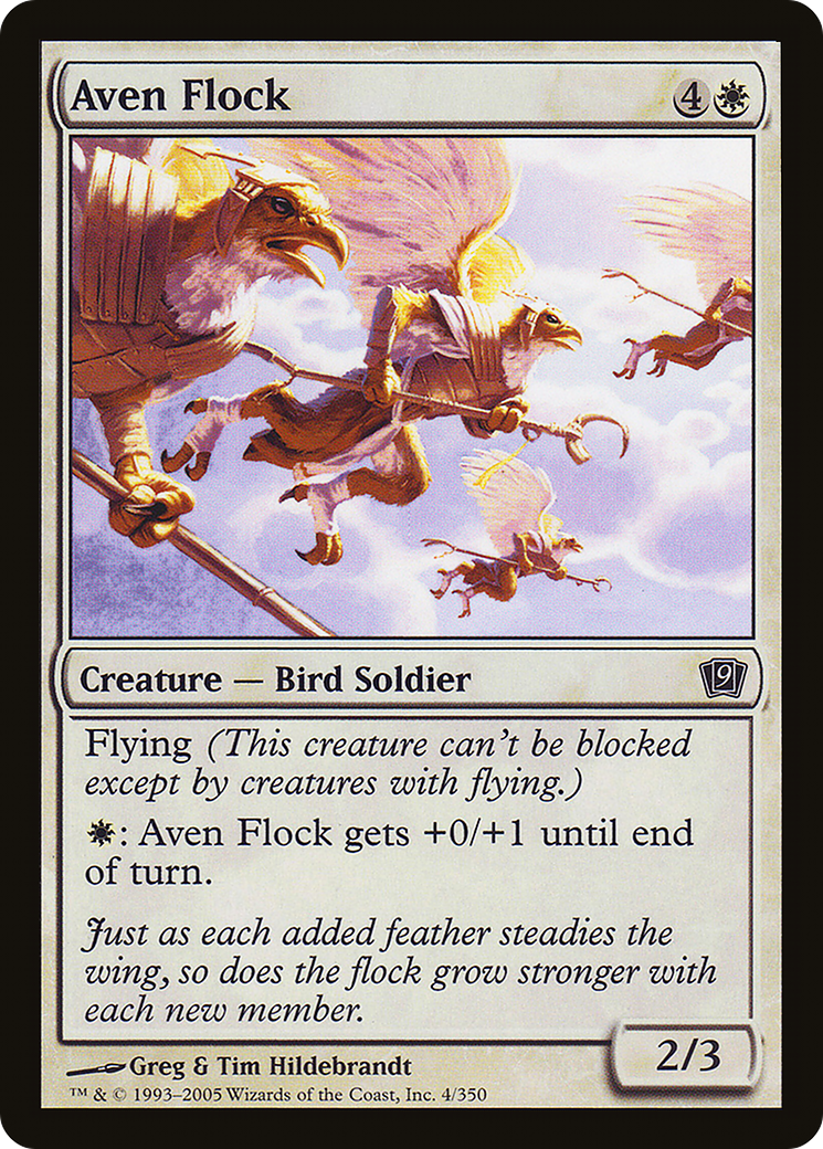 Aven Flock (9ED-004) [9th Edition]