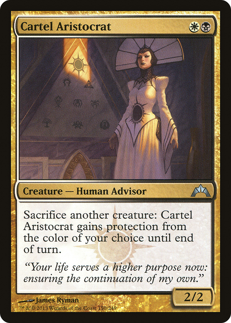 Cartel Aristocrat (GTC-150) [Gatecrash] Foil