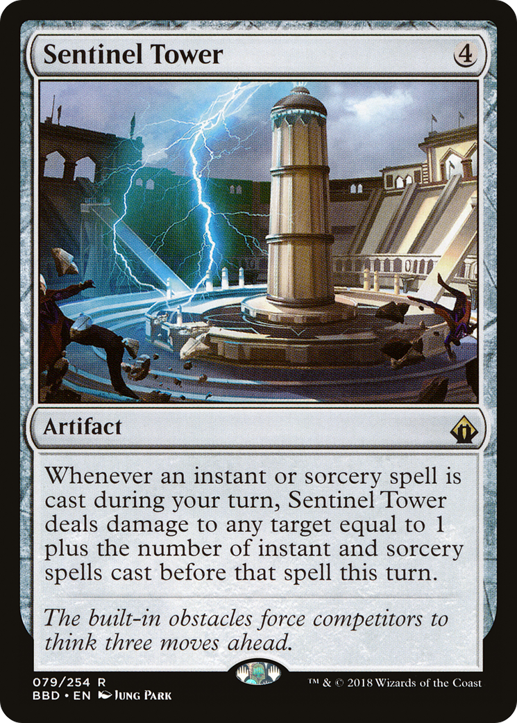 Sentinel Tower (BBD-079) [Battlebond] Foil