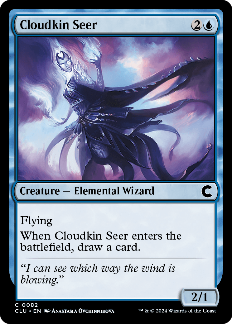 Cloudkin Seer (CLU-082) [Ravnica: Clue Edition]