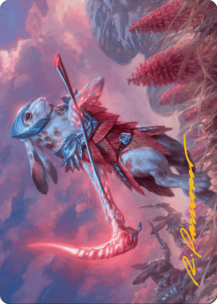 Baylen, the Haymaker // Baylen, the Haymaker (ABLB-025) (Borderless) [Bloomburrow Art Series] Foil