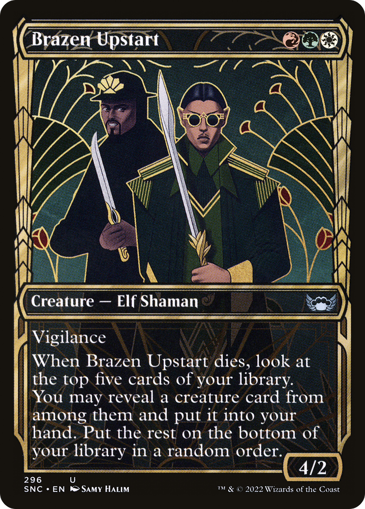 Brazen Upstart (Showcase) (SNC-296) [Streets of New Capenna]