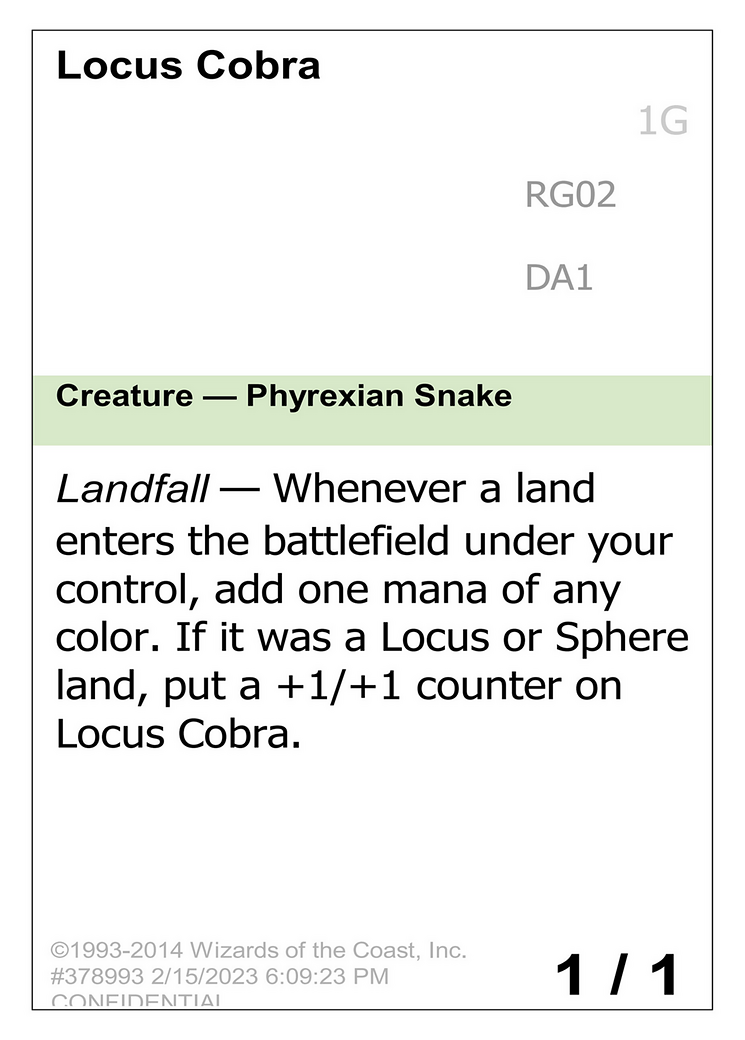 Locus Cobra [Unknown Event]