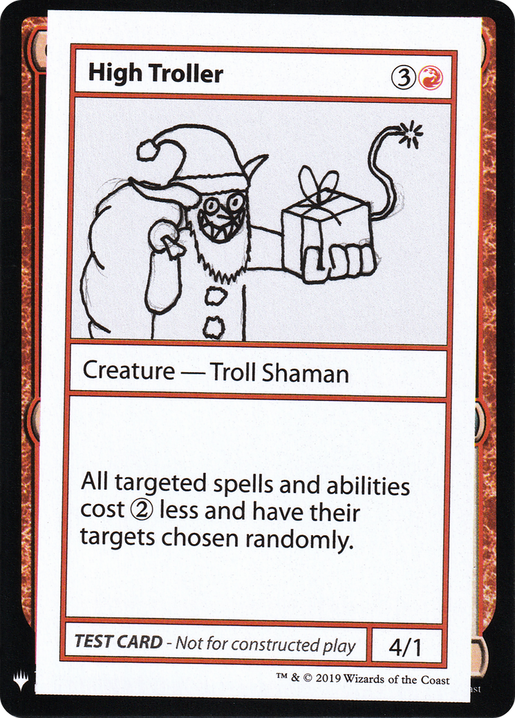 High Troller [Mystery Booster Playtest Cards 2019]