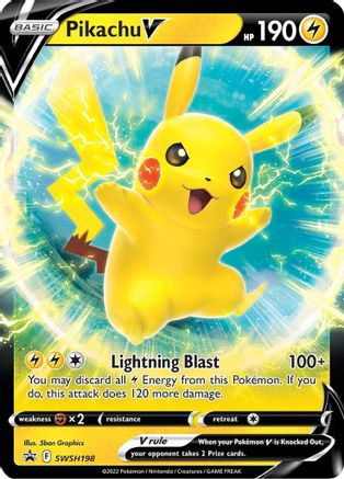 Pikachu V (SWSH198/307) [SWSH Sword & Shield Promo Cards] Holofoil - Promo