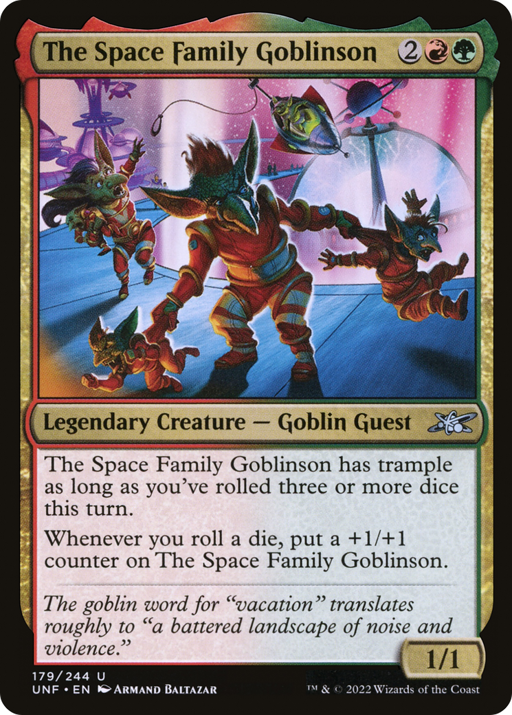 The Space Family Goblinson (UNF-179) [Unfinity]