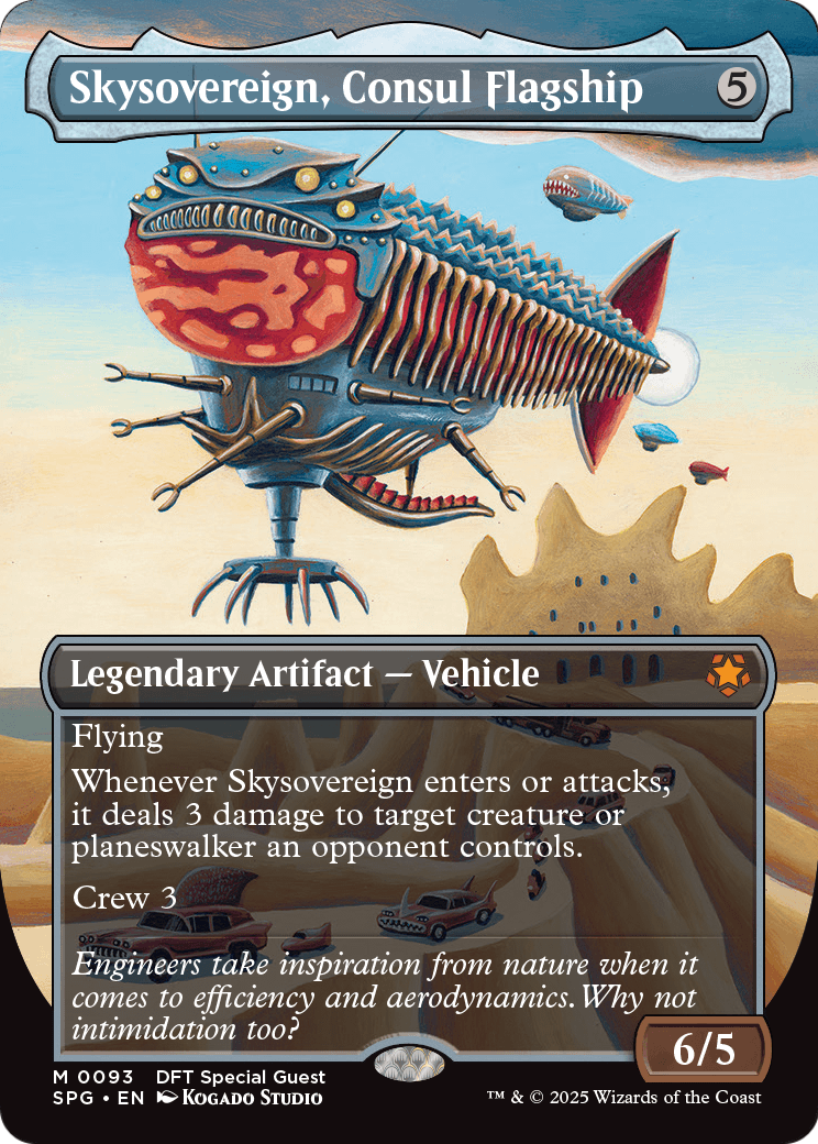 Skysovereign, Consul Flagship (Borderless) (SPG-093) [Special Guests]