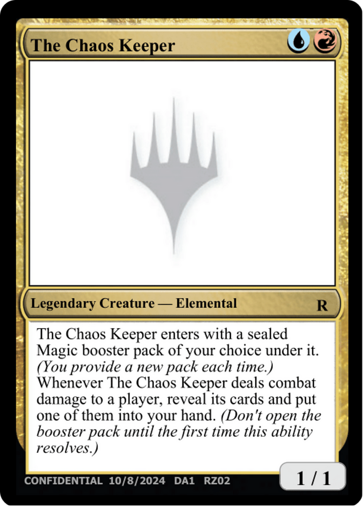 The Chaos Keeper (UNK-RZ02C) [Unknown Event]