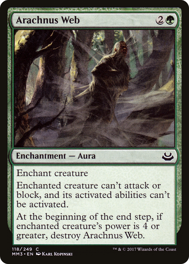 Arachnus Web (MM3-118) [Modern Masters 2017]