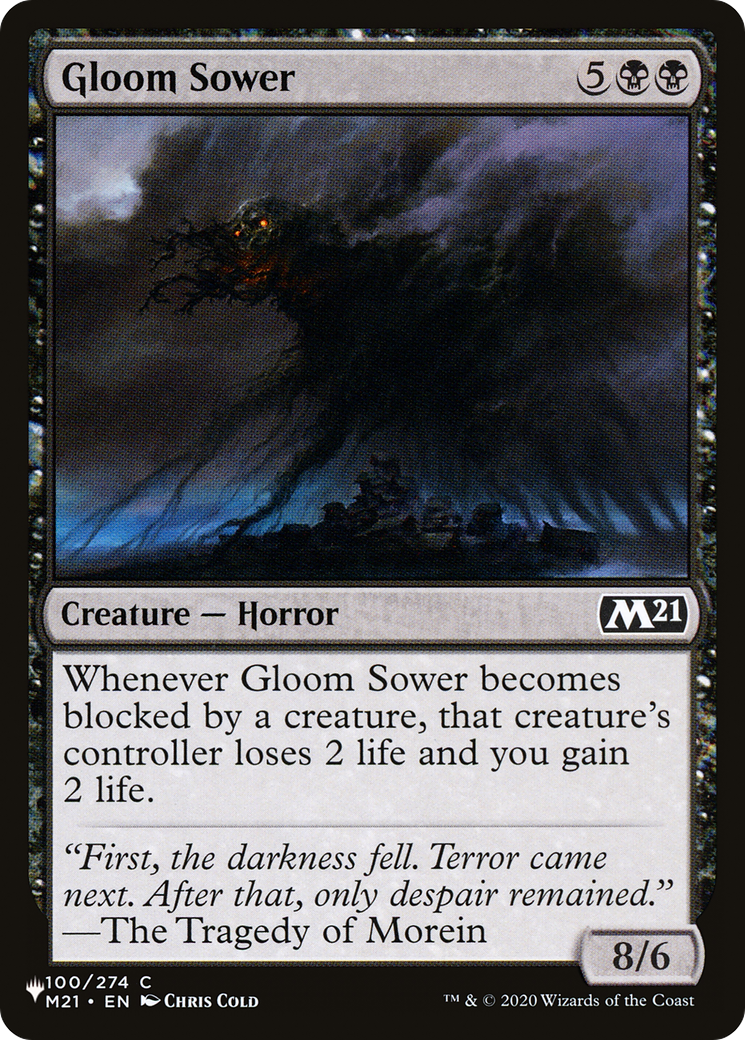 Gloom Sower (LIST-M21-100) [The List]