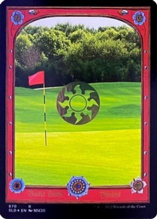 Plains // Battlefield Forge (SLD-670) [Secret Lair Drop Series] Foil