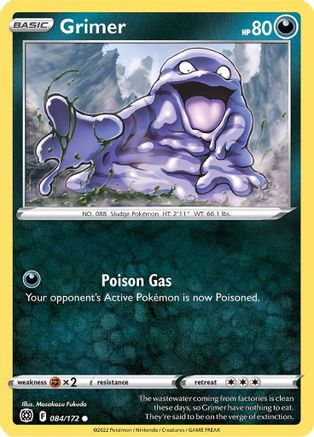 Grimer (084/172) [SWSH09 Brilliant Stars] - Common