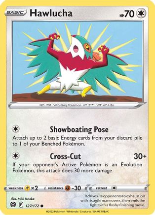 Hawlucha (127/172) [SWSH09 Brilliant Stars] - Common