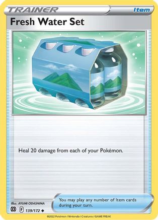 Fresh Water Set (139/172) [SWSH09 Brilliant Stars] Reverse Holofoil - Uncommon