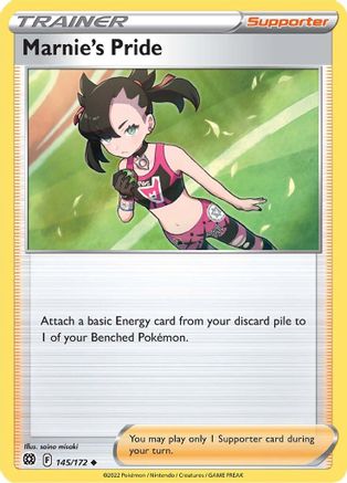 Marnie's Pride (145/172) [SWSH09 Brilliant Stars] - Uncommon