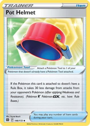 Pot Helmet (146/172) [SWSH09 Brilliant Stars] - Uncommon