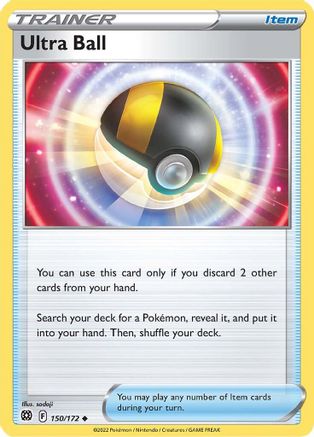 Ultra Ball (150/172) [SWSH09 Brilliant Stars] Reverse Holofoil - Uncommon