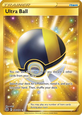 Ultra Ball (Secret) (186/172) [SWSH09 Brilliant Stars] Holofoil - Secret Rare