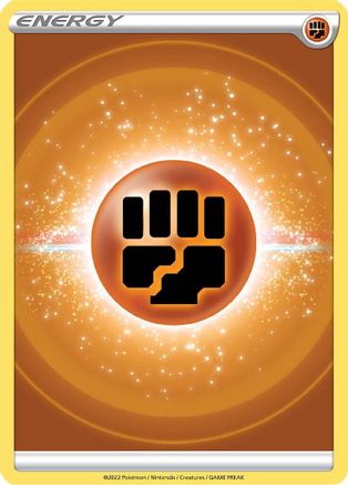 Fighting Energy (2022 Unnumbered) [SWSH09 Brilliant Stars] Reverse Holofoil - Common