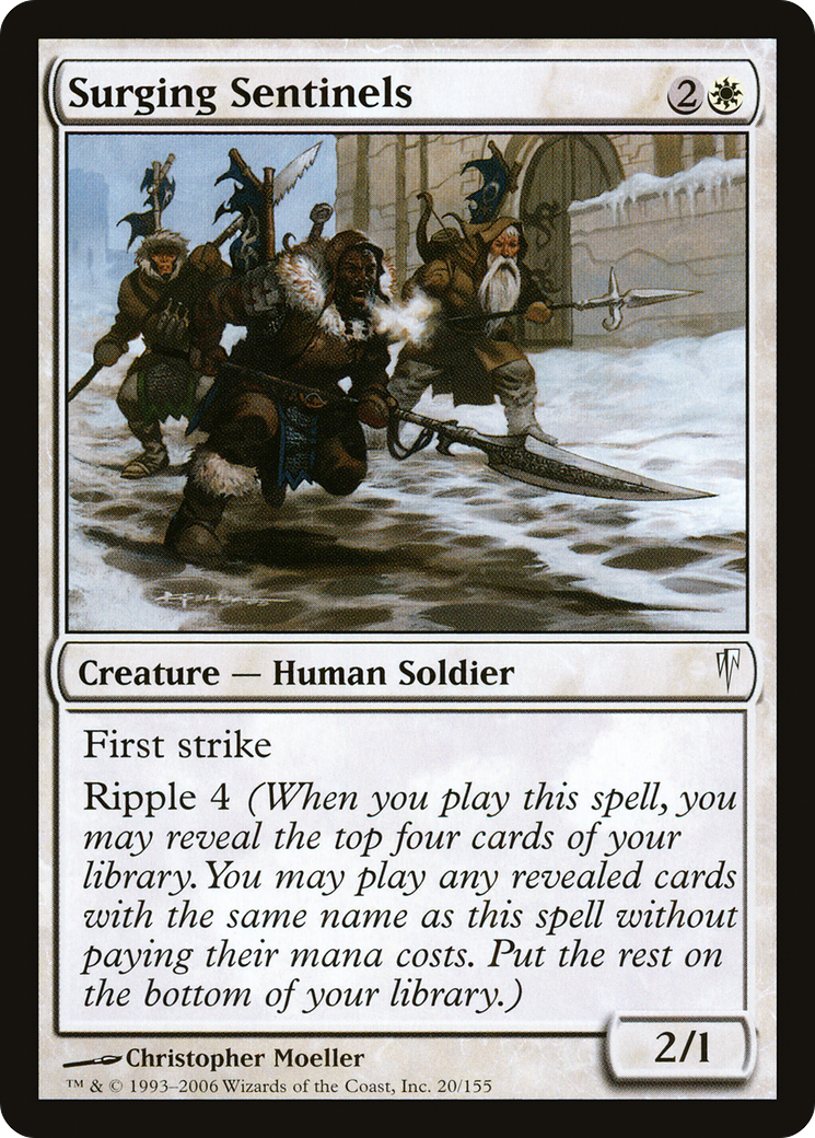 Surging Sentinels (CSP-020) [Coldsnap] Foil