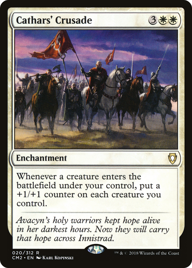 Cathars' Crusade (CM2-020) [Commander Anthology Volume II]