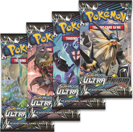 Ultra Prism Booster Pack Art Bundle [Set of 4]
