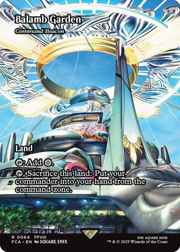 Balamb Garden - Command Beacon (Showcase) (FCA-064) (Borderless) [FINAL FANTASY: Through the Ages] Foil