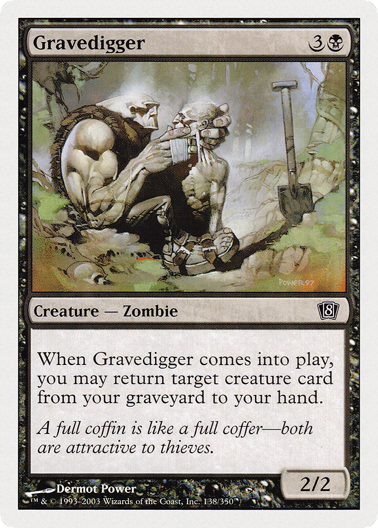 Gravedigger (8ED-138) [8th Edition]