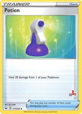 Potion (#42 Cinderace Stamped) (177/202) [Battle Academy 2022] - Promo